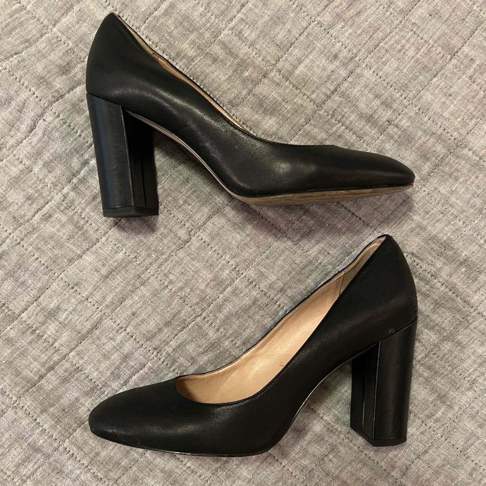 Sam Edelman heels, black, size 8